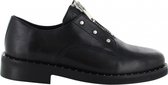 Tango | Pleun fat 50-a shiny leather/front zipper - black sole/studs welt | Maat: 39