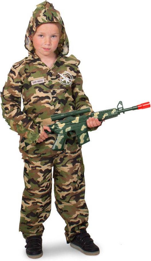 pijnlijk Experiment muis Sniper Cammo Pakje - Verkleedpak - Jongens - Maat 134 - 152 | bol.com