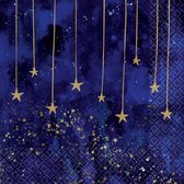 Amscan Servetten Midnight Nye 25 X 25 Cm 16 Stuks