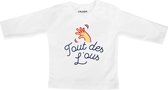 TOUT DES LOUS BABY T-SHIRT LANGE MOUW