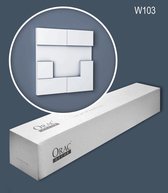 Orac Decor W103 MODERN CUBI 1 doos 5 stukken 3d muurpaneel | 0,55 m2