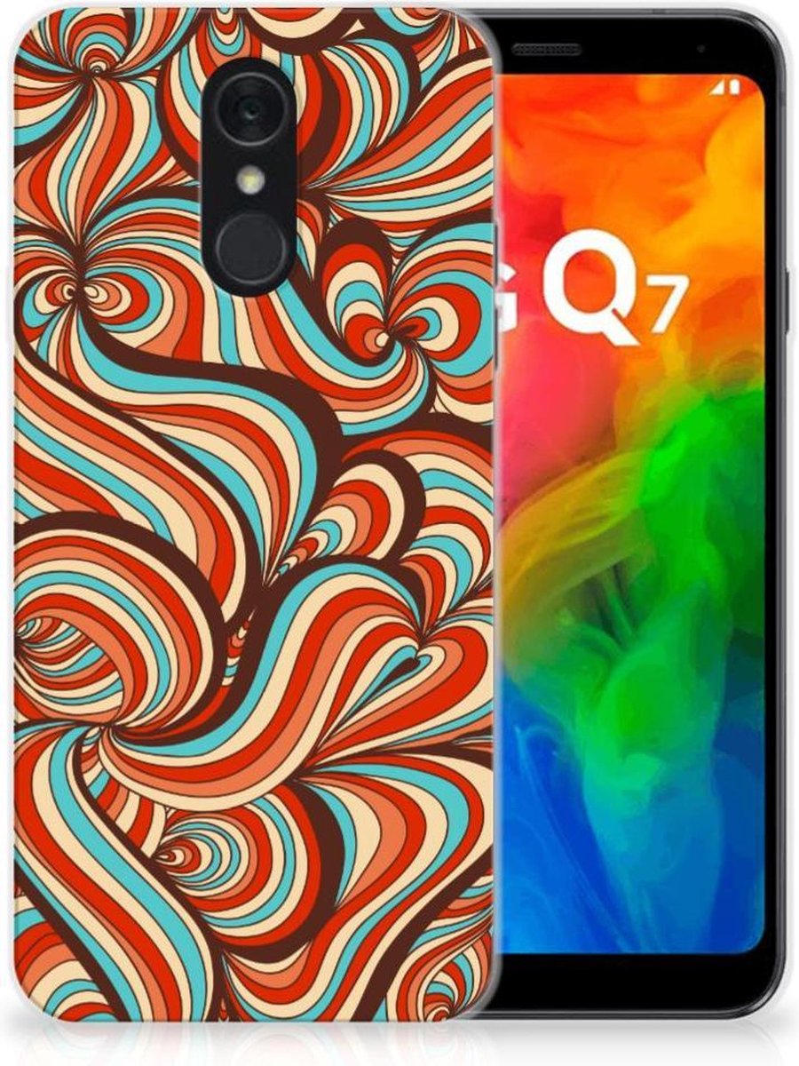 LG Q7 Hoesje maken Retro