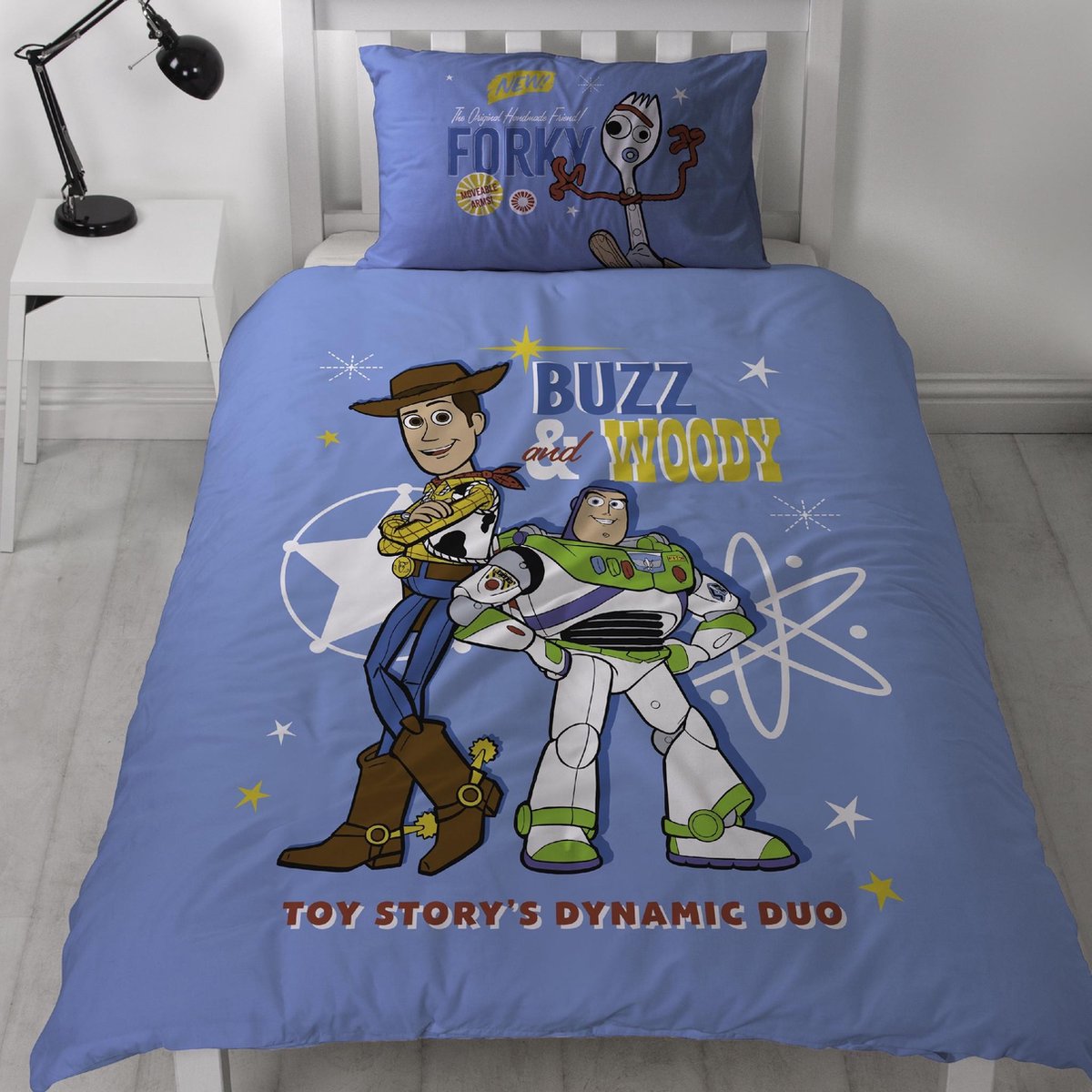 poeder Gezamenlijke selectie Vooroordeel Toy Story Rescue - Junior dekbedovertrek - 120 x 150 cm - Blauw | bol.com