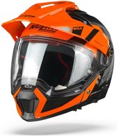 Nolan N70-2 X Decurio 31 Flat Black Orange White Anthracite Integraalhelm - Motorhelm - Maat M