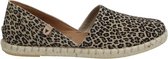 Verbenas Carmen dames espadrilles. - Leopard - Maat 37