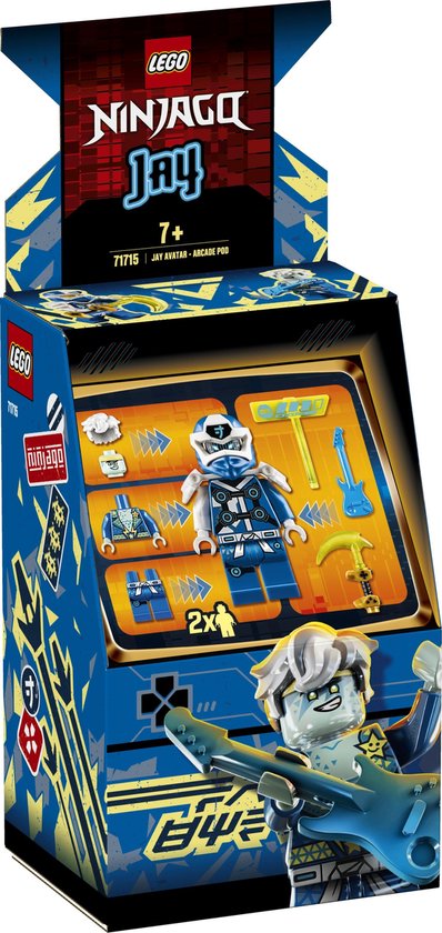 Bol Com Lego Ninjago Arcade Pod Jay Avatar Bol Com Lego Ninjago Arcade Pod Jay Avatar