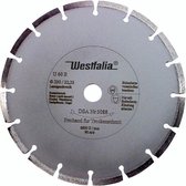 Westfalia Diamantzaagblad 125 mm Lasergelaste segmenten
