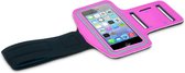 Avanca Reflecterende Sportarmband - Waterafstotend - Sleutelgleuf - iPhone 5/5S Roze