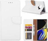Samsung Galaxy Note 9 Portmeonnee Hoesje / Book Style Case Wit