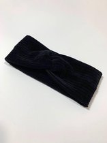 tinymoon Haarband Rib – turban – Zwart – Maat 3 jaar tot volwassenen