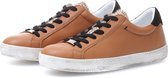 KUNOKA Alex reversed cheetah - Sneakers Dames - maat 38 - Wit Bruin Zwart