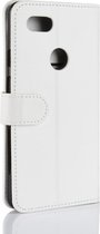 Google Pixel 3 XL Hoesje - Mobigear - Wallet Serie - Kunstlederen Bookcase - Wit - Hoesje Geschikt Voor Google Pixel 3 XL