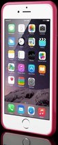 Apple iPhone 6/6s Plus Hoesje - Mobigear - Crystal Serie - Hard Kunststof Backcover - Roze - Hoesje Geschikt Voor Apple iPhone 6/6s Plus