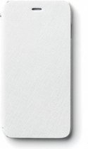 Zuiver leren Zenus hoesje voor iPhone 6 Plus Minimal Diary - White