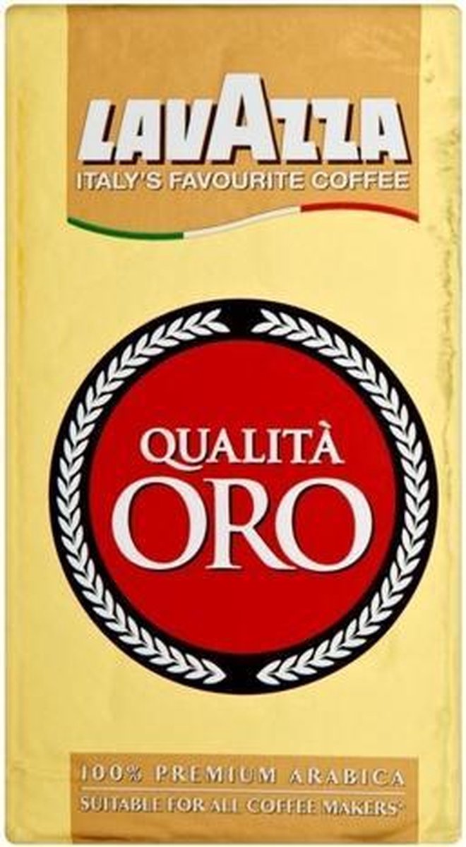 Goedkoopste Lavazza Qualità Oro filterkoffie 250g