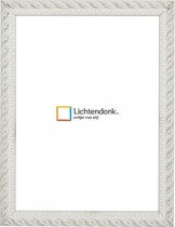 Fotolijst Barok Wit - Fotomaat 13x19 - Ontspiegeld Glas - Art.nr. 218-713 |  bol.com