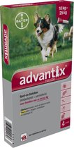 Advantix voor grote honden 2.5 ml 4 pippeten
