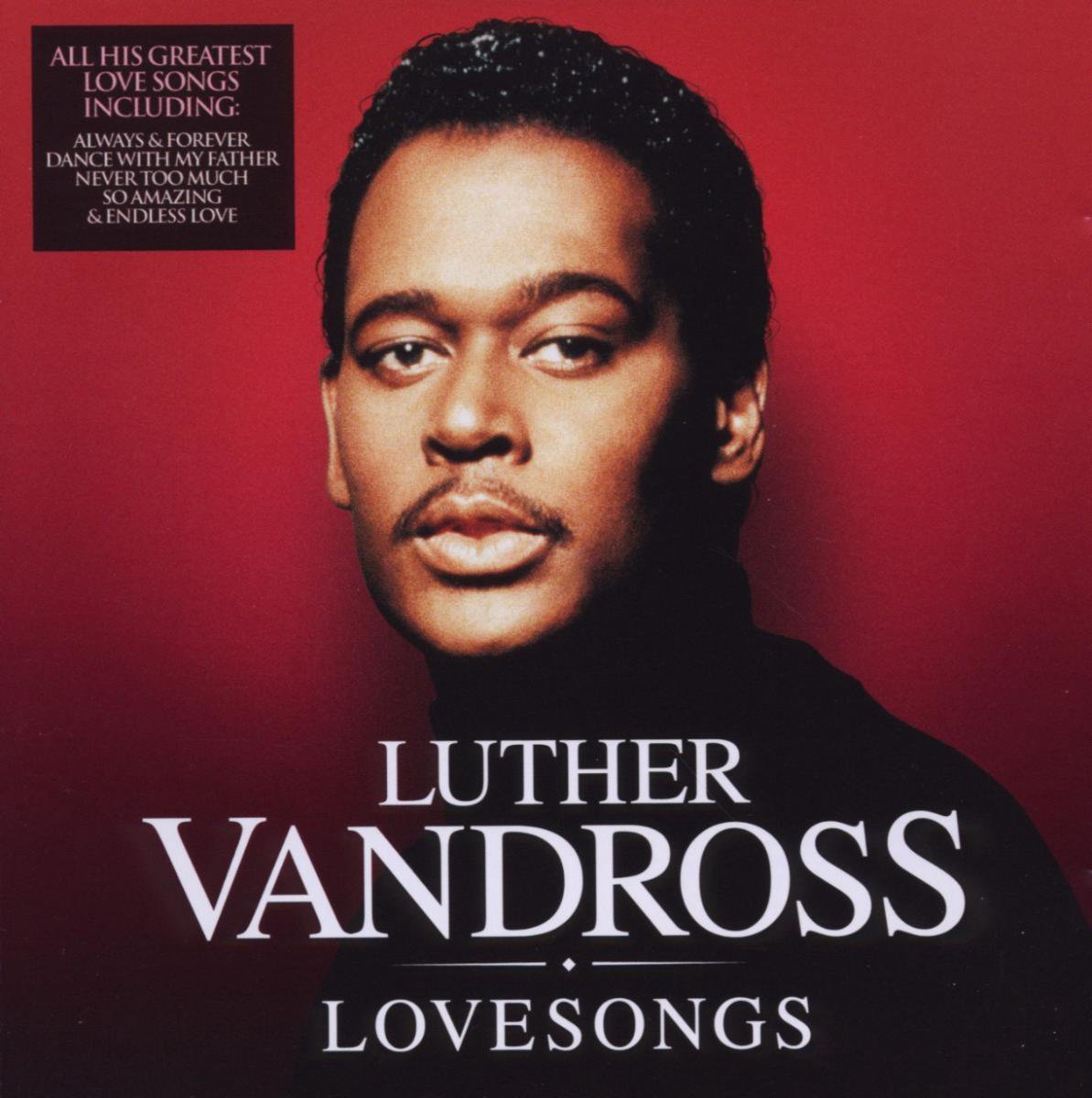 Luther Love Songs Vandross Luther Luther Vandross CD album Luther Love Songs Vandross Luther Luther Vandross CD album