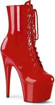 Pleaser Enkellaars -37 Shoes- ADORE-1020 Rood