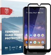 Rosso Nokia 2.2 9H Tempered Glass Screen Protector Zwart