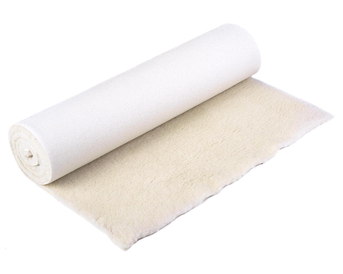 Yogamat natuur (scheerwol) 75 cm x 200 cm Fitnessmat YOGISTAR