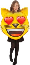 CHAKS - Emoji verliefde kat kostuum voor kinderen