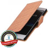 Bookwallet slang lichtroze hoes Huawei P9 Lite