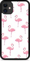 Coque rigide iPhone 11 Flamingo
