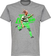 Larsson Celtic Script T-Shirt - Grijs - S