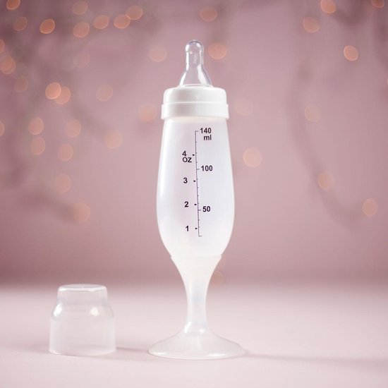vlot Imperialisme Boost Babyfles champagneglas - BPA vrij - 140ml | bol.com