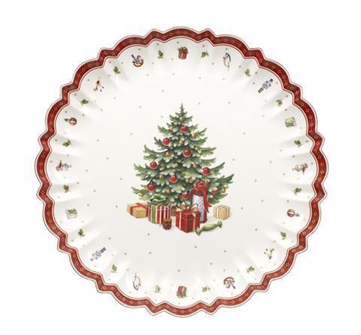 Villeroy & Boch Toy's Delight Photophore Noël 11 X 9,3 Cm - Bougie En Verre Cristal Festif Et Nostalgique