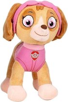 Pluche Paw Patrol knuffel Skye 19 cm - Cartoon knuffels - Speelgoed voor kinderen