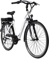 Adore Fiets (elektrisch) E-Bike Damesfiets 28" Adore Versailles wit-groen - 48