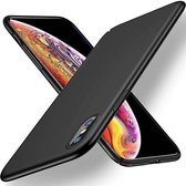 geschikt voor Apple iPhone Xs Ultra thin case - zwart