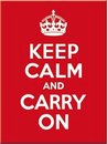 Keep Calm and Carry On Magneet