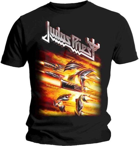 Judas Priest - Firepower Heren T-shirt - XL - Zwart