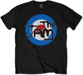 The Jam - Target Logo Heren T-shirt - L - Zwart