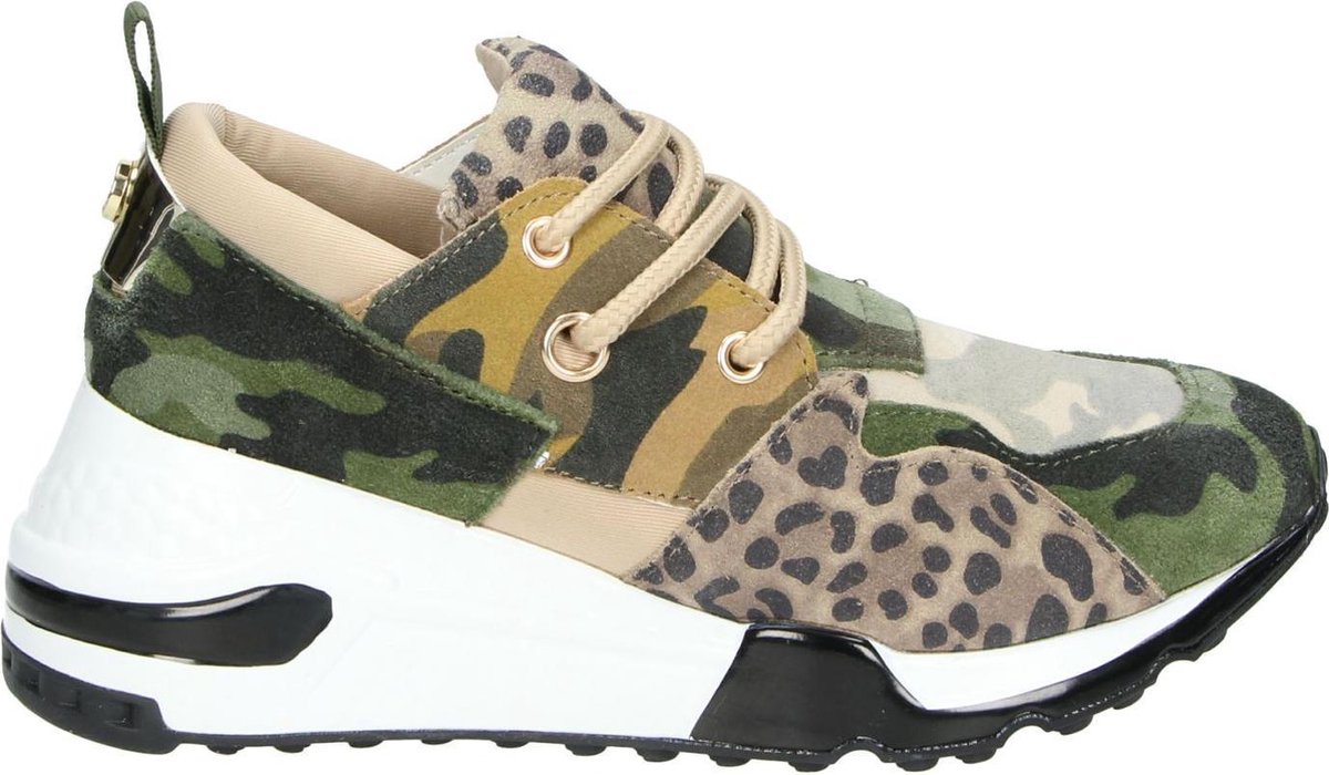 Steve Madden Cliff dames sneaker Khaki