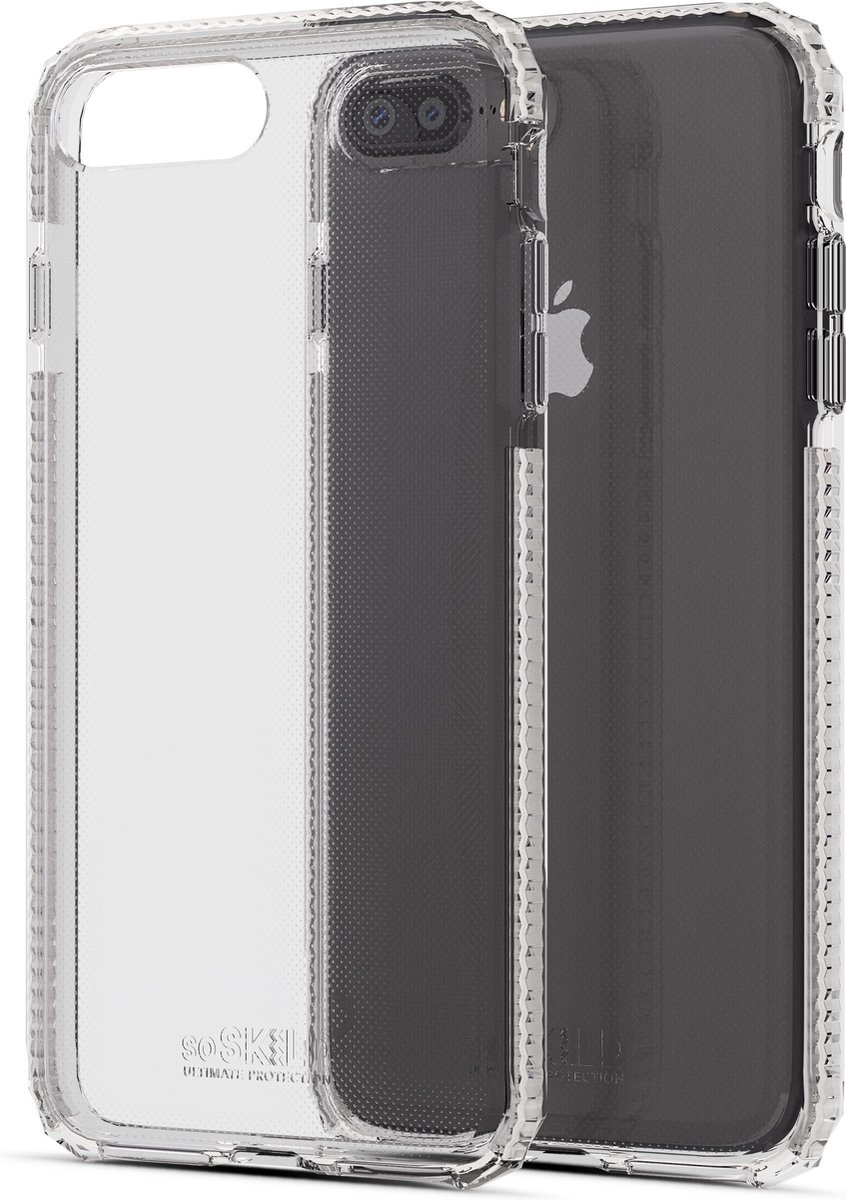 SoSkild iPhone 8 Plus en 7 Plus Hoesje Defend - Transparant