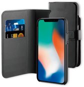 BeHello iPhone 11 Pro Max 2-in-1 Wallet Case Zwart