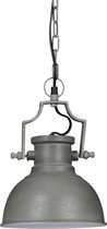 relaxdays - hanglamp industrieel klein - 3 kleuren - shabby retro - plafondlamp grijs