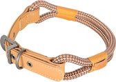 Zolux halsband voor hond  imao hydepark bruin 60x1,1 cm