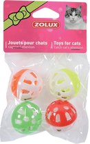 Zolux kattenspeelgoed bal met bel assorti