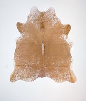 KOELAP Koeienhuid Vloerkleed - Bruinwit Gevlekt Salt & Pepper - 195 x 225 cm - 1004544