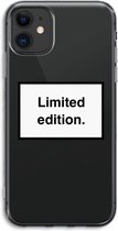 Case Company® - iPhone 11 hoesje - Limited edition - Soft Case / Cover - Bescherming aan alle Kanten - Zijkanten Transparant - Bescherming Over de Schermrand - Back Cover