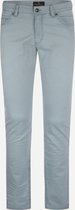 Steppin' Out Mannen  Steppin' Out Lente/Zomer 2022  Washed Canvas 5Pocket Mannen - Slim Fit -  - Blauw (W 32 - L 34) Blauw  Maat: W 32 - L 34