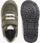 bobbi shoes Olijfgroene sneaker klittenband - Maat 20