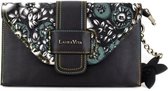 Laura Vita Tas Clutch 3550-31 Noir Zwart