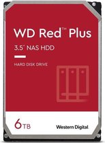 WD Red ™ Plus - NAS voor interne harde schijf - 6 TB - 5400 rpm - 3,5 (WD60EFZX)