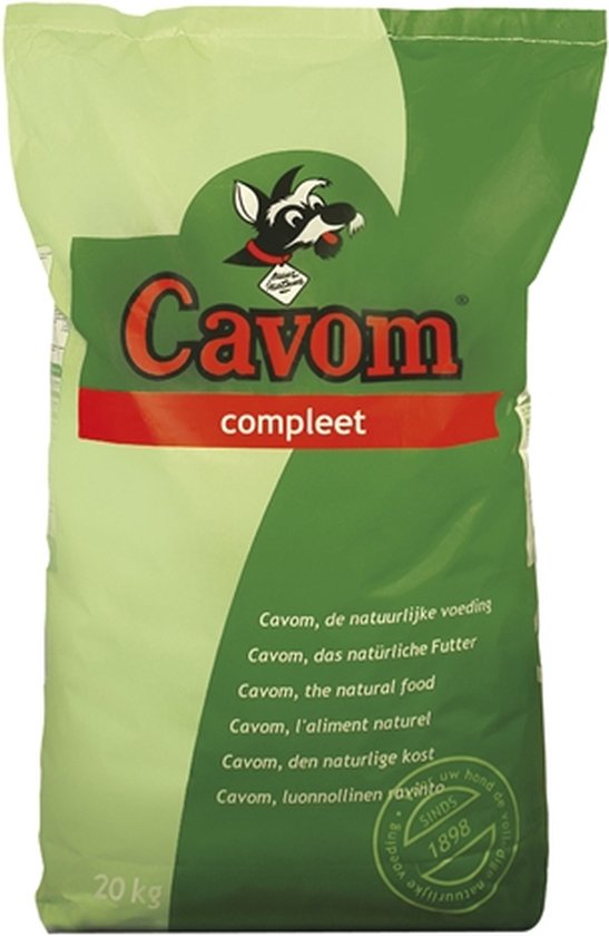 Cavom Compleet Pup/Junior Hundefutter 20 Kg – Kaltgepresst, Mit 84 % Fleisch, Für Welpen Ab 4 Wochen